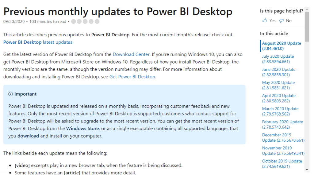 power bi desktop download not through the store