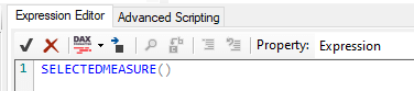 Function in Expression Editor