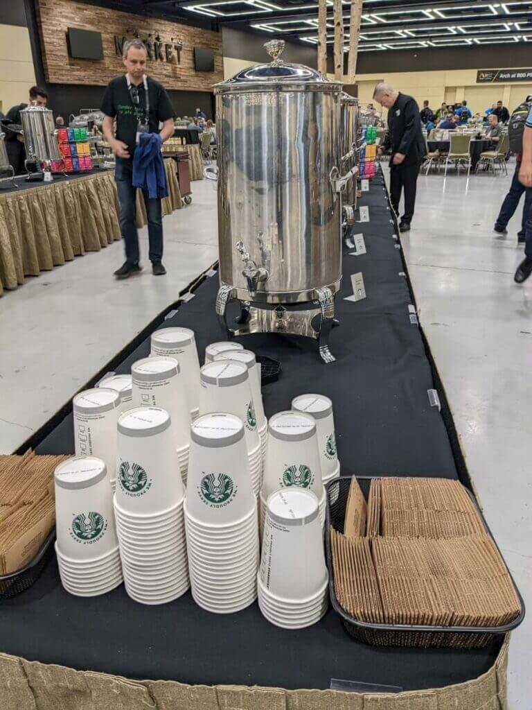 starbucks coffee at PASS conference