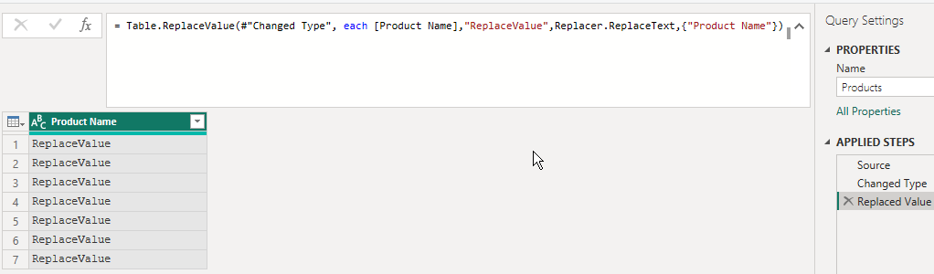Replace static "ReplaceValue" by a conditional function